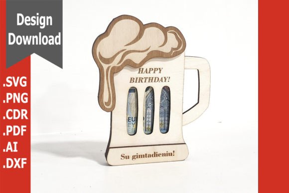 Download Personalized Birthday Gift Card Holder - Day Collection
