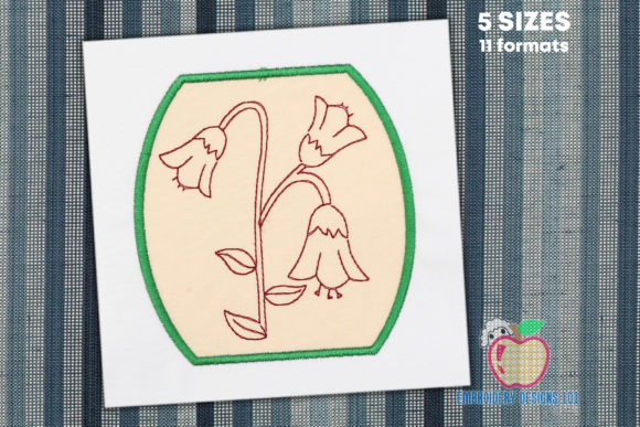 Download The Hibiscus As the Applique Designs - Design Collection
