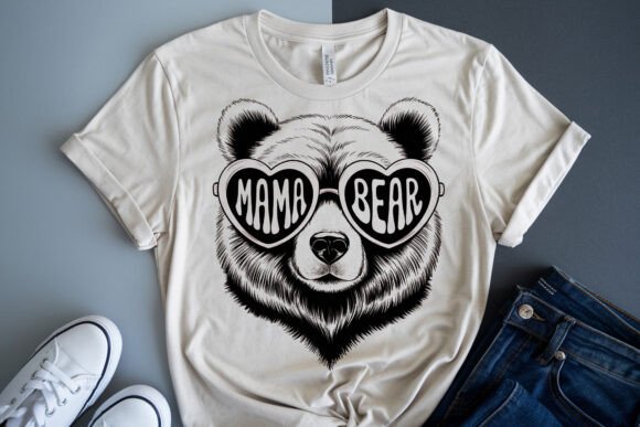 Download Mama Bear Face Sunglasses Mother's Day - Day Collection