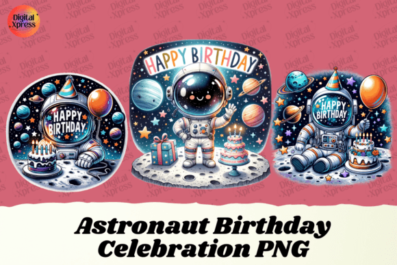 Download Astronaut Birthday Celebration PNG - Day Collection