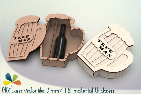 Download Beer Mug Gift Box Svg Father's Day - Day Collection