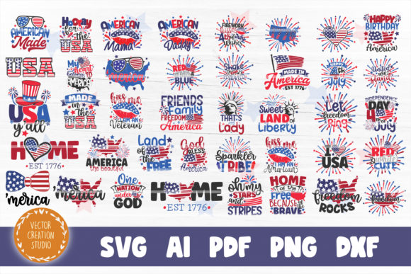 Download 4th of July Independence Day SVG Bundle - Day Collection