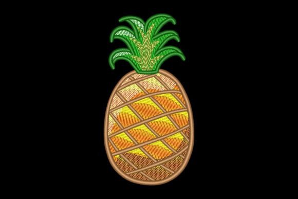 Download Pineapple Embroidery Design - Design Collection