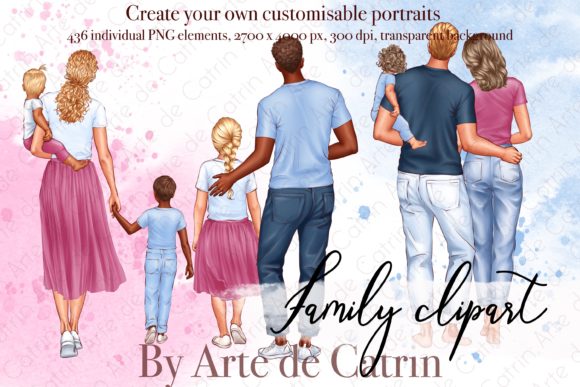 Download Big Family Creator Clipart, Mother's Day - Day Collection