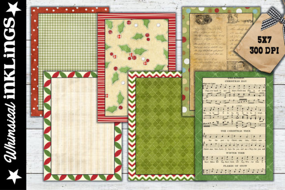 Download Happy Holidays Card Starters - Day Collection