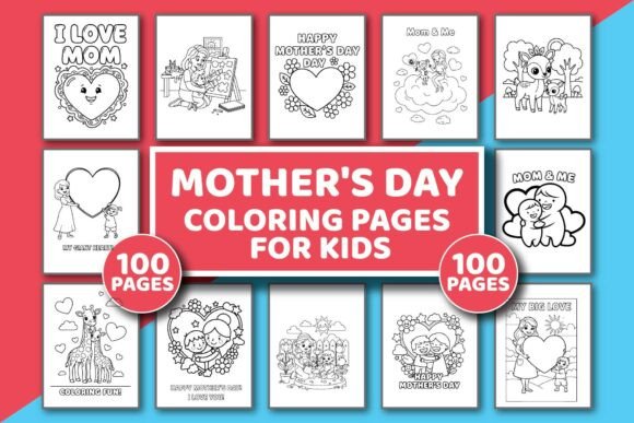 Download Mother’s Day Coloring Book for Kids - Day Collection